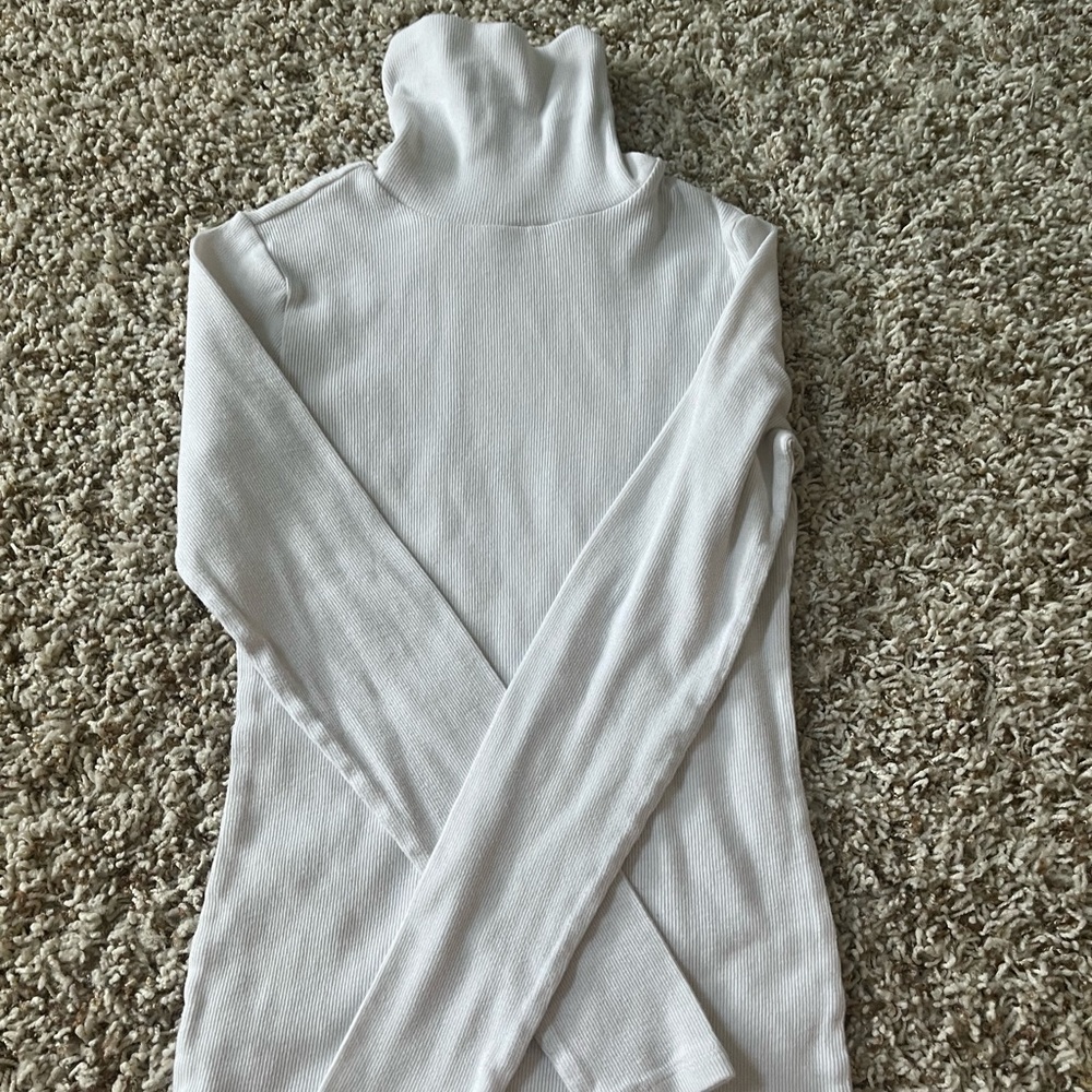 white turtleneck